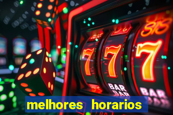 melhores horarios pagantes fortune tiger